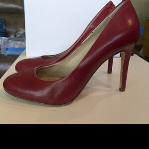 Saks Fifth Avenue dark red pumps-size 7.5